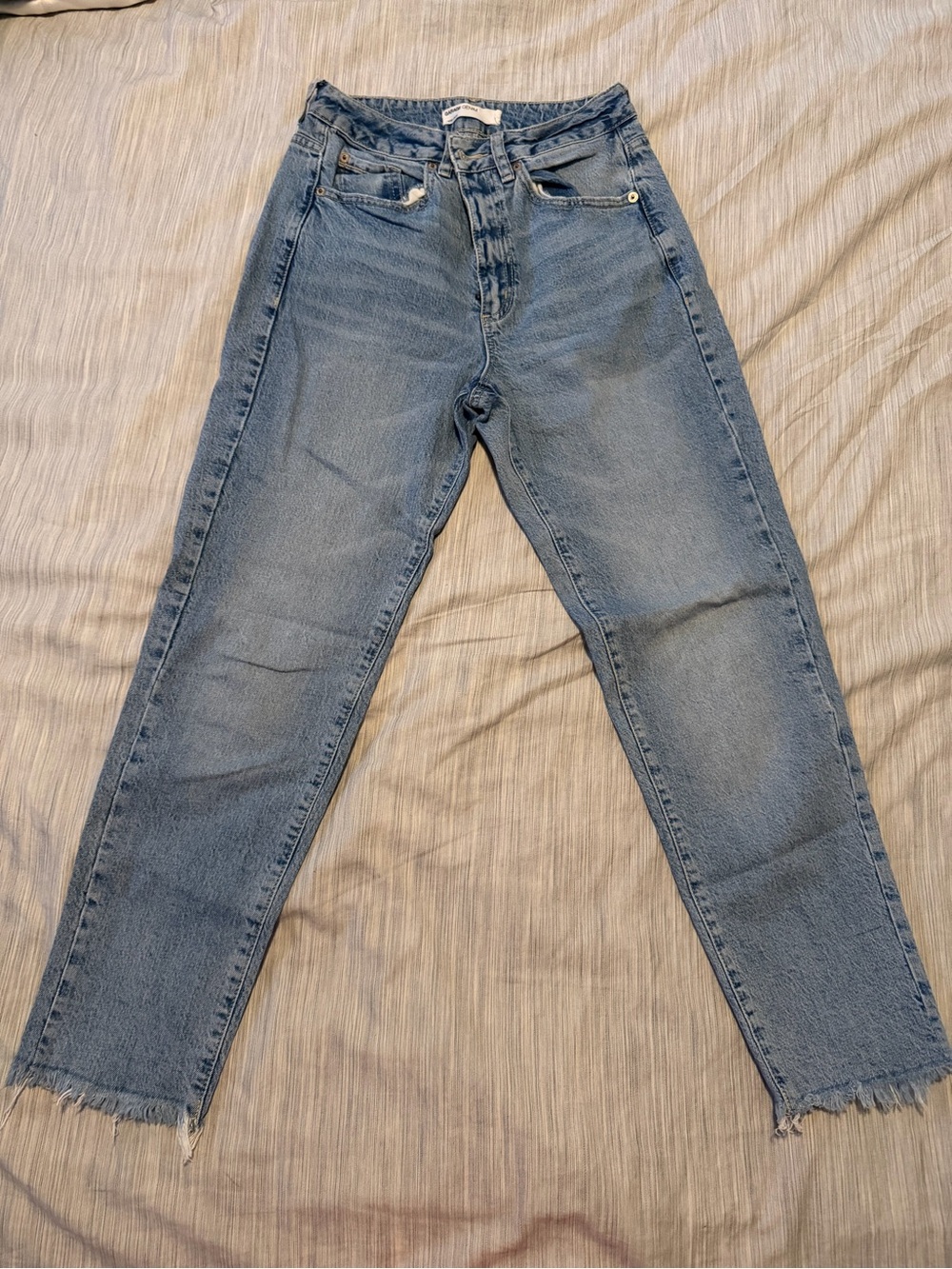 Garage High-Rise Light Blue Denim Jeans